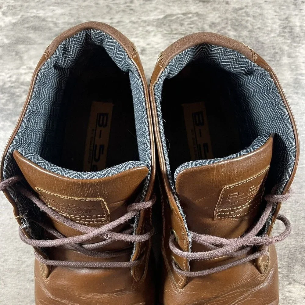 Bullboxer B-52 Brown Lined Lace Up Style Chukka Boots Shoes Men’s Size 8